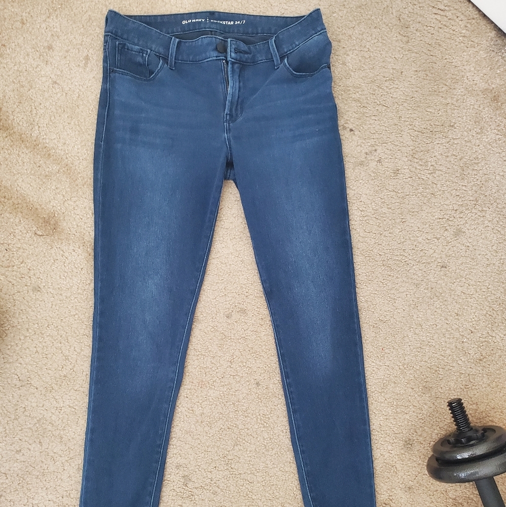 Old navy rockstar 24/7 jeggings size 6